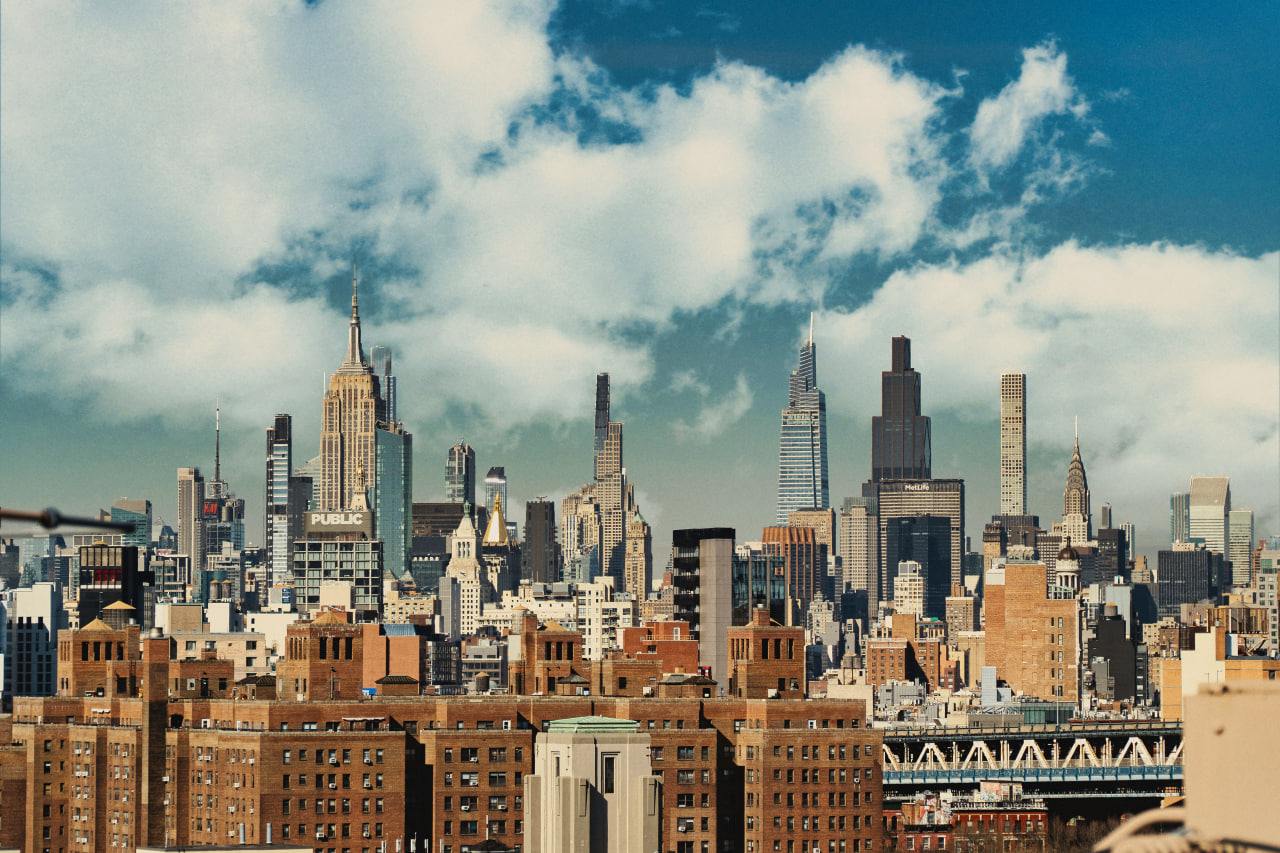 Skyline de Nueva York con el Empire State